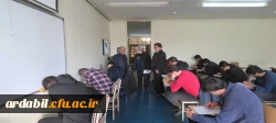 بازدید سرپرست دانشگاه فرهنگیان استان اردبیل از روند برگزاری امتحانات پایان ترم