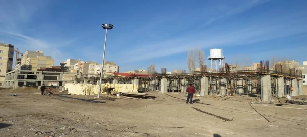  عملیات اجرایی احداث مجموعه320 نفری خوابگاهی و فرهنگی پردیس علامه طباطبایی