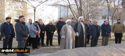 به مناسبت دهه مبارک فجر برگزار شد:

مراسم تجدید میثاق با شهدا و آرمان های امام شهدا، عطرافشانی و گلباران مزار شهید گمنام دانشگاه