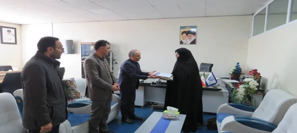 تجلیل  از مسئولین حوزه حراست در دانشگاه فرهنگیان استان اردبیل