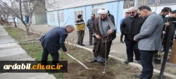 کاشت نهال به مناسبت روز درختکاری