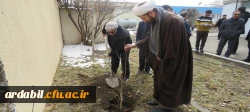 کاشت نهال به مناسبت روز درختکاری