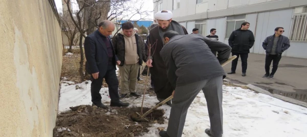 کاشت نهال به مناسبت روز درختکاری