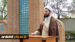 تجمع دانشگاهیان دانشگاه فرهنگیان اردبیل دراعتراض به جنایات رژیم صهیونیستی در غزه