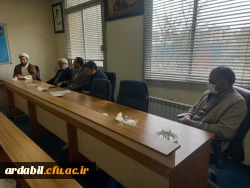 تجلیل از همکاران واحد منابع انسانی دانشگاه فرهنگیان استان اردبیل