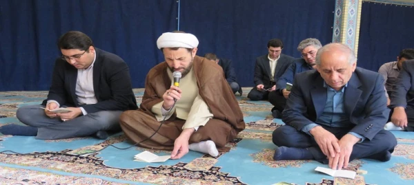  مراسم قرائت پرفیض زیارت عاشورا به مناسبت سالروز شهادت امام جعفر صادق(ع)