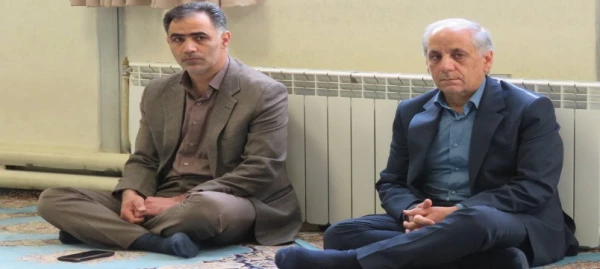  مراسم قرائت پرفیض زیارت عاشورا به مناسبت سالروز شهادت امام جعفر صادق(ع)