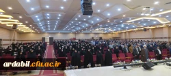 مراسم بزرگداشت دهه سرآمدی آموزش در دانشگاه فرهنگیان استان اردبیل