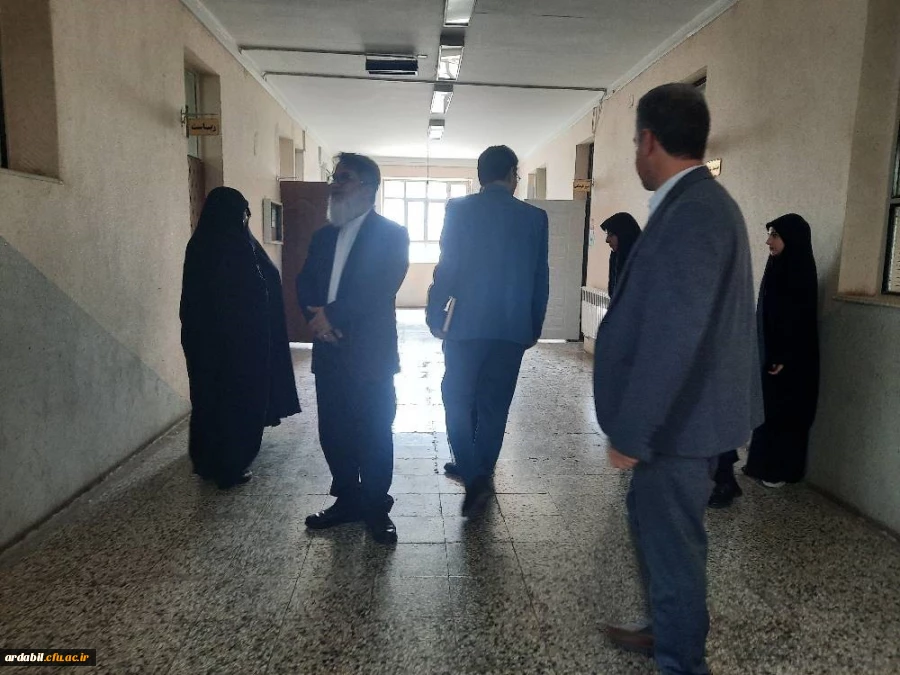 بازدید معاون فرهنگی و مدیر کل شاهد و ایثارگر  دانشگاه فرهنگیان از پردیس بنت الهدی صدر 