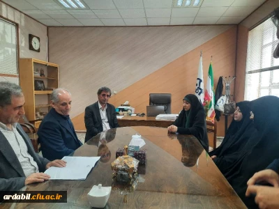 بازدید سرپرست معاون سیاسی استاندار از پردیس بنت الهدی صدر اردبیل