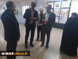 بازدید سرپرست معاون سیاسی استاندار از پردیس بنت الهدی صدر اردبیل