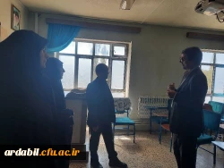 بازدید سرپرست معاون سیاسی استاندار از پردیس بنت الهدی صدر اردبیل