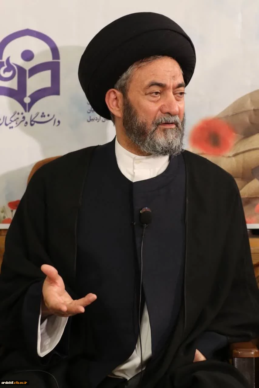 دیدار با نماینده ولی فقیه در استان و امام جمعه اردبیل در آستانه برگزاری اولین اجلاسیه شهدای دانشجومعلم استان اردبیل