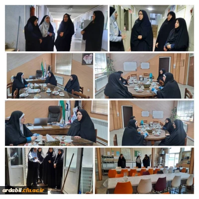 بازدید مدیرکل امور بانوان استانداری استان از پردیس بنت الهدی صدر 