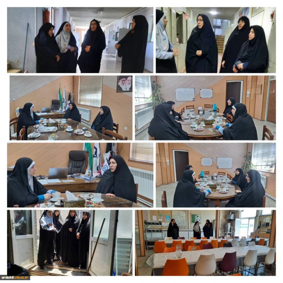 بازدید مدیرکل امور بانوان استانداری استان از پردیس بنت الهدی صدر 