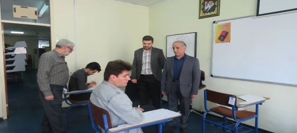 امتحانات پایان ترم دانشگاه فرهنگیان استان اردبیل