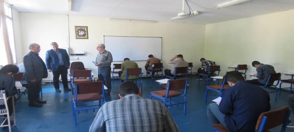 امتحانات پایان ترم دانشگاه فرهنگیان استان اردبیل