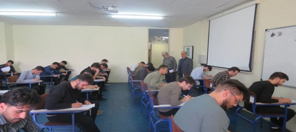 امتحانات پایان ترم دانشگاه فرهنگیان استان اردبیل