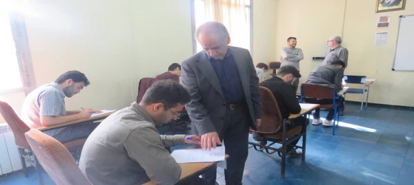 امتحانات پایان ترم دانشگاه فرهنگیان استان اردبیل