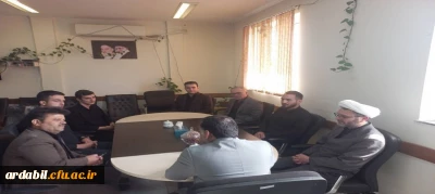 دیدار دانشگاهیان مرکز آزادگان نیر با رئیس دادگستری شهرستان نیر 