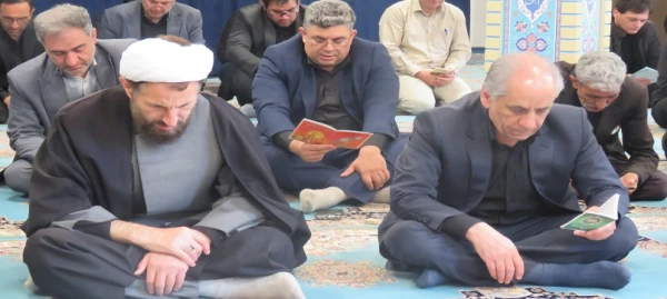 برگزاری مراسم قرائت زیارت عاشورا به مناسبت ماه محرم و گرامیداشت شهادت فرماندهان نیروهای مسلح و دانشمندان هسته ای و جمعی از هموطنان عزیز 2