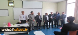 بازدید مدیرکل آموزش و پرورش استان اردبیل و سرپرست هسته گزینش از روند برگزاری ارزیابی تکمیلی داوطلبان ورود به دانشگاه فرهنگیان سال 1404