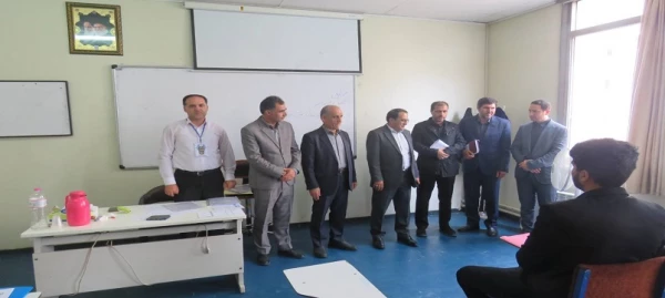 بازدید مدیرکل آموزش و پرورش استان اردبیل و سرپرست هسته گزینش از روند برگزاری ارزیابی تکمیلی داوطلبان ورود به دانشگاه فرهنگیان سال 1404