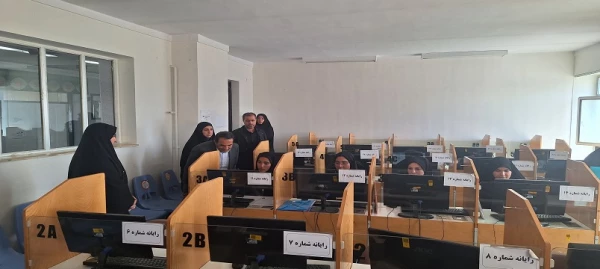 بازدید مدیرکل آموزش و پرورش استان اردبیل و سرپرست هسته گزینش از روند برگزاری ارزیابی تکمیلی داوطلبان ورود به دانشگاه فرهنگیان سال 1404