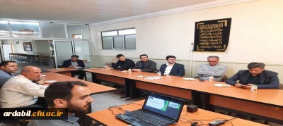  آیین معارفه مسئول حراست مرکز آموزش عالی آزادگان نیر