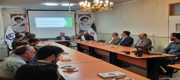  آیین معارفه مسئول حراست مرکز آموزش عالی آزادگان نیر 4