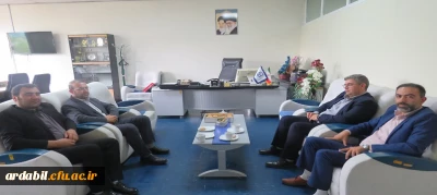 هم اندیشی اعضای هیئت مدیره انجمن مطالعات برنامه درسی اردبیل با سرپرست دانشگاه فرهنگیان استان اردبیل