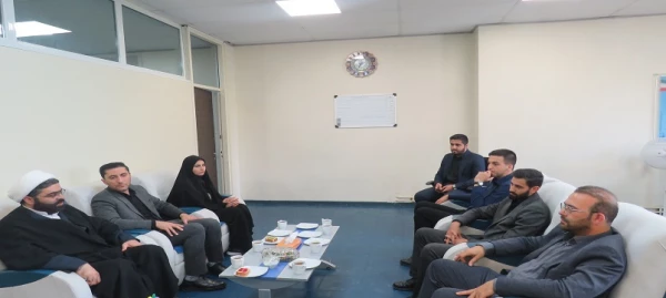 دیدار مسئول ناحیه بسیج دانشجویی استان اردبیل با سرپرست مدیریت امور پردیس های دانشگاه فرهنگیان اردبیل 2