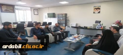 دیدار مسئول ناحیه بسیج دانشجویی استان اردبیل با سرپرست مدیریت امور پردیس های دانشگاه فرهنگیان اردبیل 3