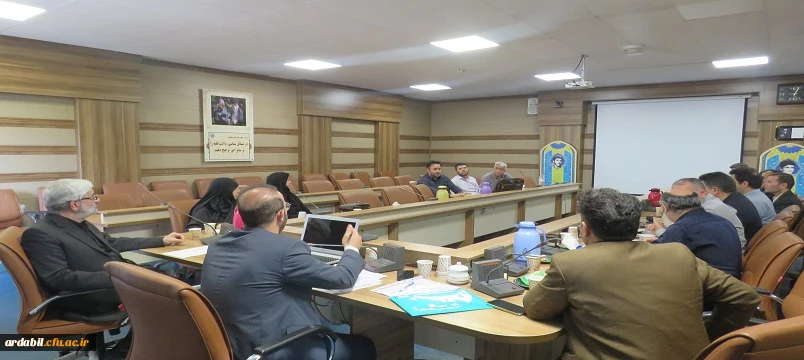 اولین جلسه شورای آموزش با حضور سرپرست دانشگاه فرهنگیان استان اردبیل برگزار شد 6