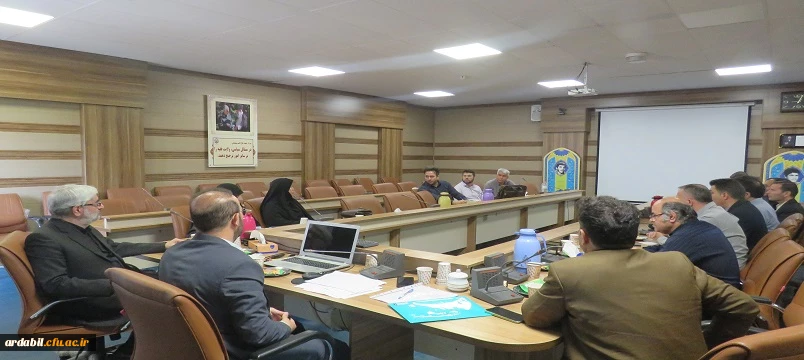 اولین جلسه شورای آموزش با حضور سرپرست دانشگاه فرهنگیان استان اردبیل برگزار شد 7
