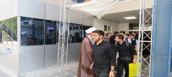  بدرقه و اعزام کاروان زیارتی اربعین حسینی شهید دانشجومعلم سعداله گلزاری دانشگاه فرهنگیان استان اردبیل به کربلای معلی 11