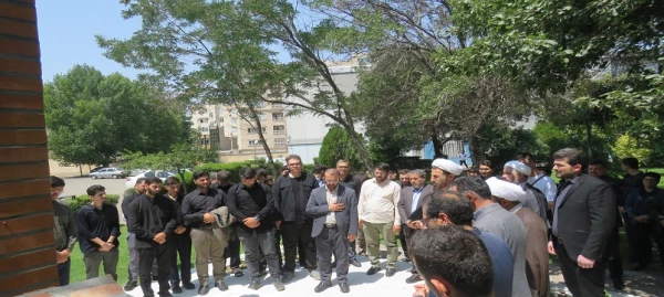  بدرقه و اعزام کاروان زیارتی اربعین حسینی شهید دانشجومعلم سعداله گلزاری دانشگاه فرهنگیان استان اردبیل به کربلای معلی 12