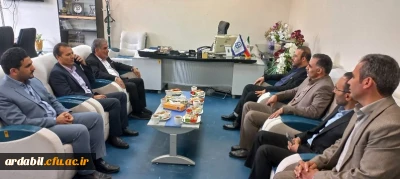 نشست صمیمی نماینده مشکین شهر با سرپرست دانشگاه فرهنگیان استان اردبیل