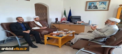 دیدار سرپرست و مسئول نهاد دانشگاه فرهنگیان اردبیل با فرمانده و  مسئول دفتر نمایندگی ولی فقیه در سپاه استان