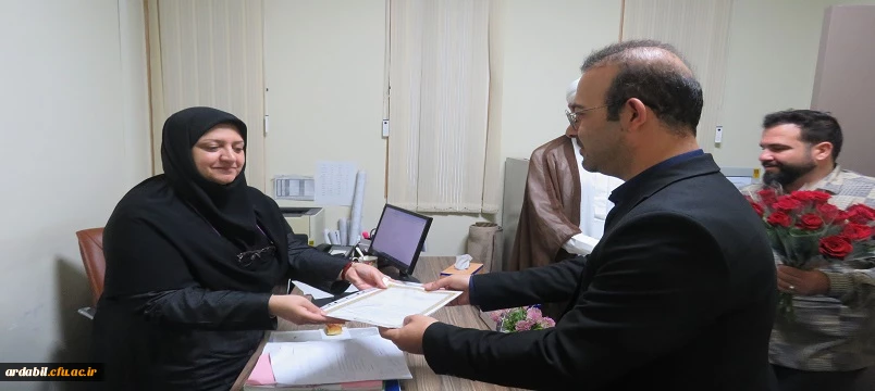 آیین تقدیر از کارکنان دانشگاه فرهنگیان اردبیل به مناسبت روز کارمند 2