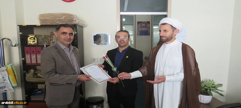 آیین تقدیر از کارکنان دانشگاه فرهنگیان اردبیل به مناسبت روز کارمند 8