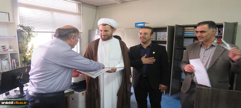 آیین تقدیر از کارکنان دانشگاه فرهنگیان اردبیل به مناسبت روز کارمند 10