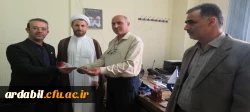 آیین تقدیر از کارکنان دانشگاه فرهنگیان اردبیل به مناسبت روز کارمند 16
