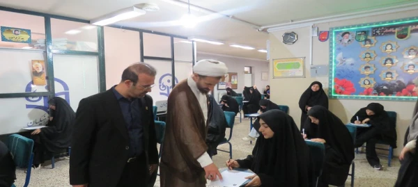 بازدید سرپرست دانشگاه فرهنگیان استان اردبیل از روند برگزاری امتحانات پایان ترم 2