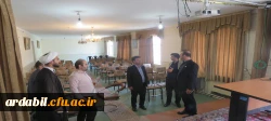 نشست سرپرست دانشگاه فرهنگیان استان اردبیل از مرکز آموزش عالی آزادگان نیر 4