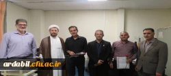 آیین تقدیر از کارکنان دانشگاه فرهنگیان اردبیل به مناسبت روز کارمند 7