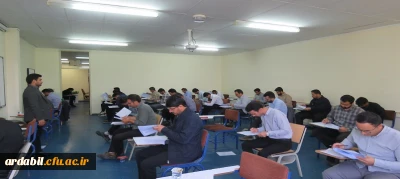 برگزاری آزمون اصلح مهارت آموزان در دانشگاه فرهنگیان استان اردبیل