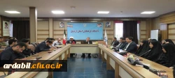 برگزاری آیین تکریم و معارفه مسئولین بسیج دانشجویی دانشگاه فرهنگیان اردبیل 2