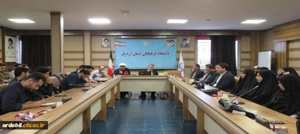 برگزاری آیین تکریم و معارفه مسئولین بسیج دانشجویی دانشگاه فرهنگیان اردبیل 2