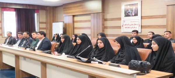 برگزاری آیین تکریم و معارفه مسئولین بسیج دانشجویی دانشگاه فرهنگیان اردبیل 4